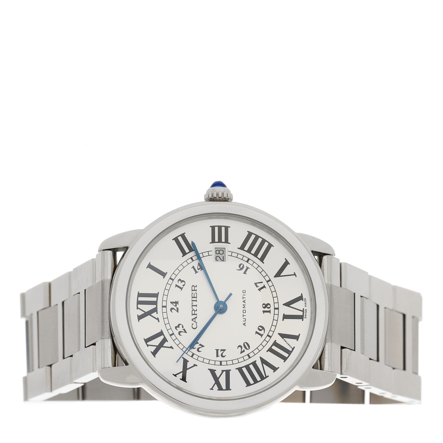 Stainless Steel 42mm Ronde Solo Automatic Watch