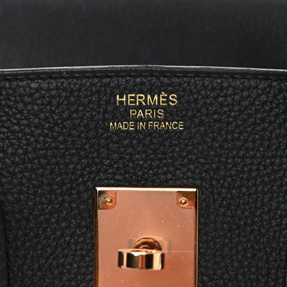 Hermes Togo Birkin 35 Black 5 of 12