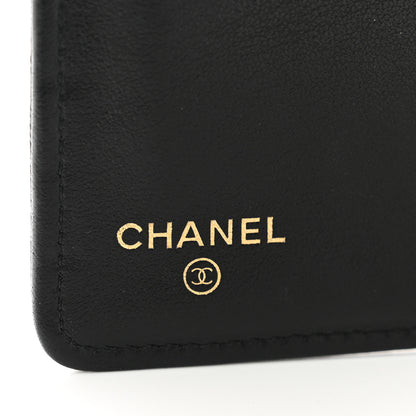 Chanel Caviar Quilted Boy Yen Wallet Black 6 of 9