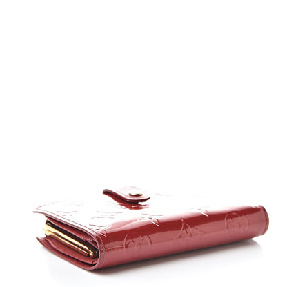 Louis Vuitton Vernis French Purse Wallet Pomme d'Amour 4 of 11