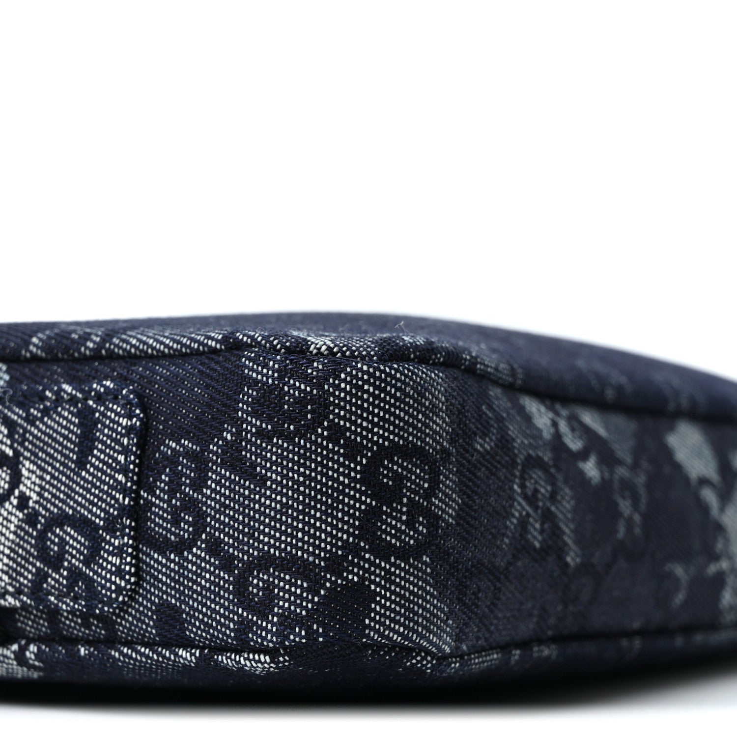 Gucci Denim GG Monogram Camouflage Small Crossbody Bag Blue 9 of 10