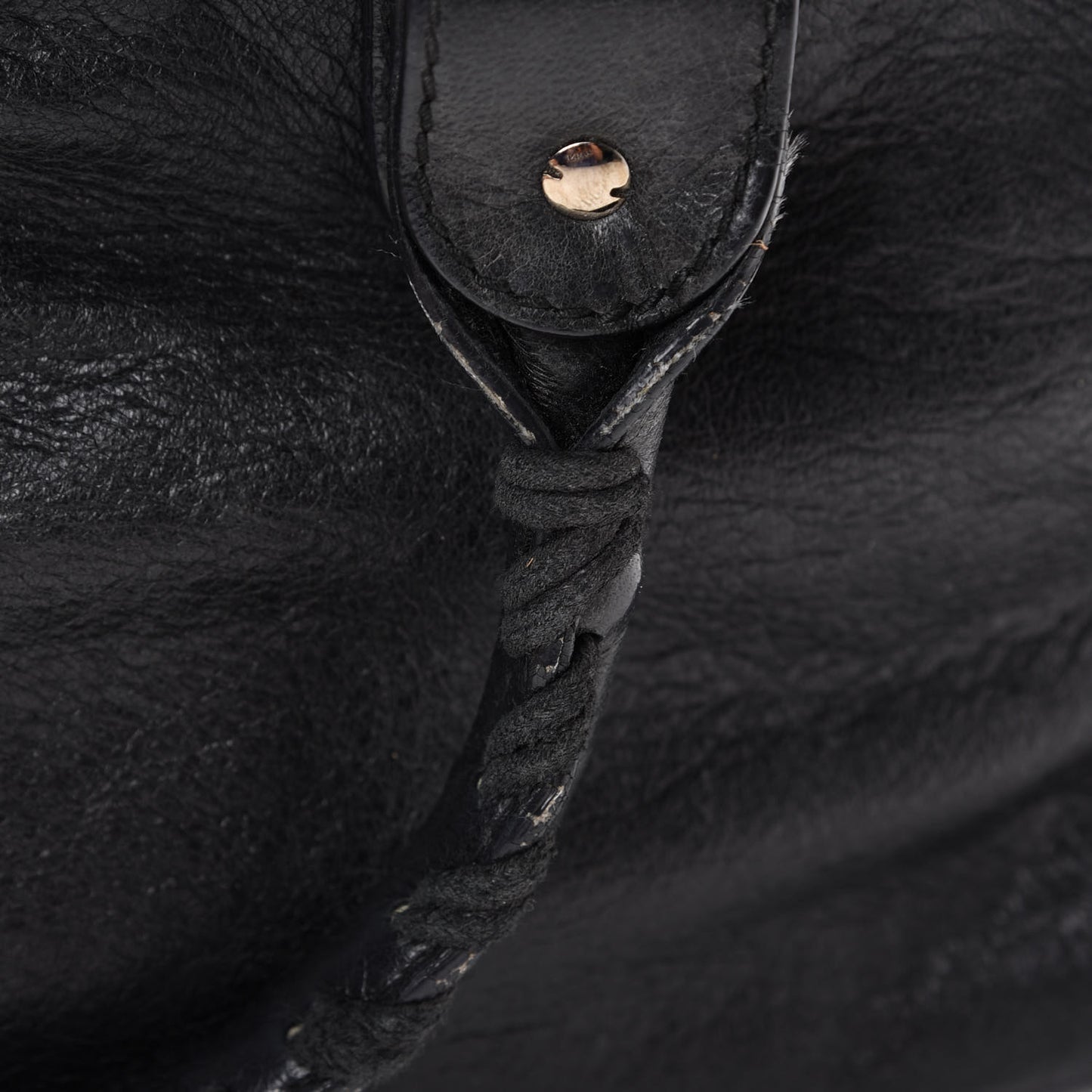 Agneau Giant 21 Silver Hardware Part Time Black