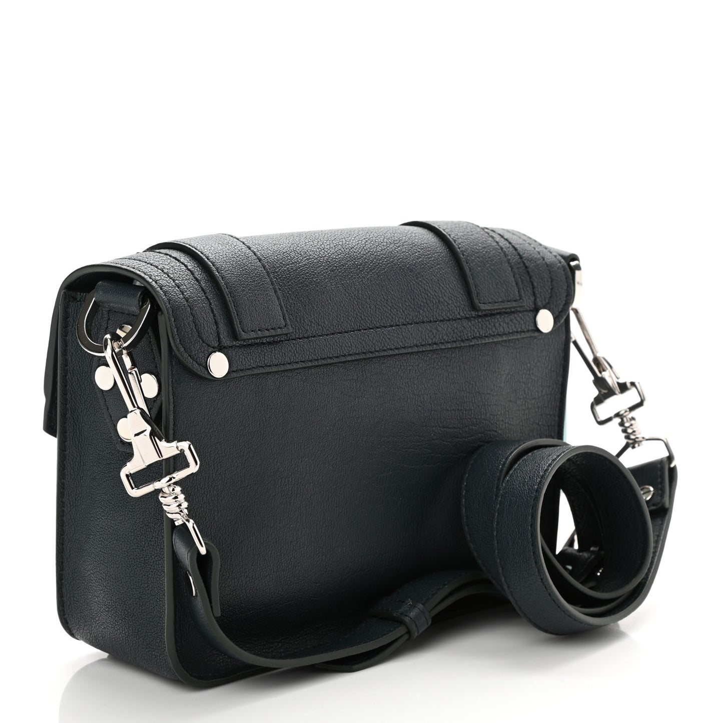 Lambskin PS1 Mini Crossbody Bag Indigo