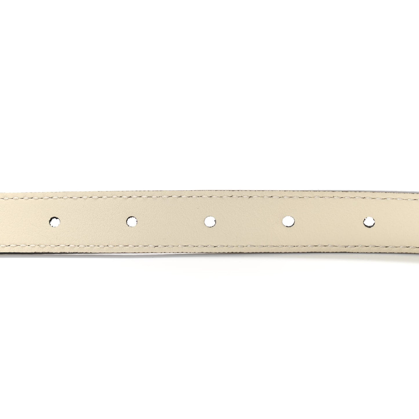 Calfskin Double G 20mm Belt 90 36 Mystic White