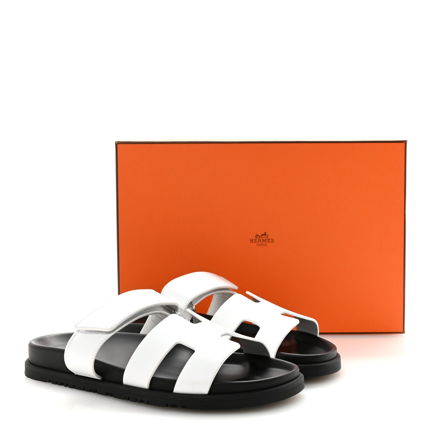 Calfskin Womens Chypre Sandals 38 White