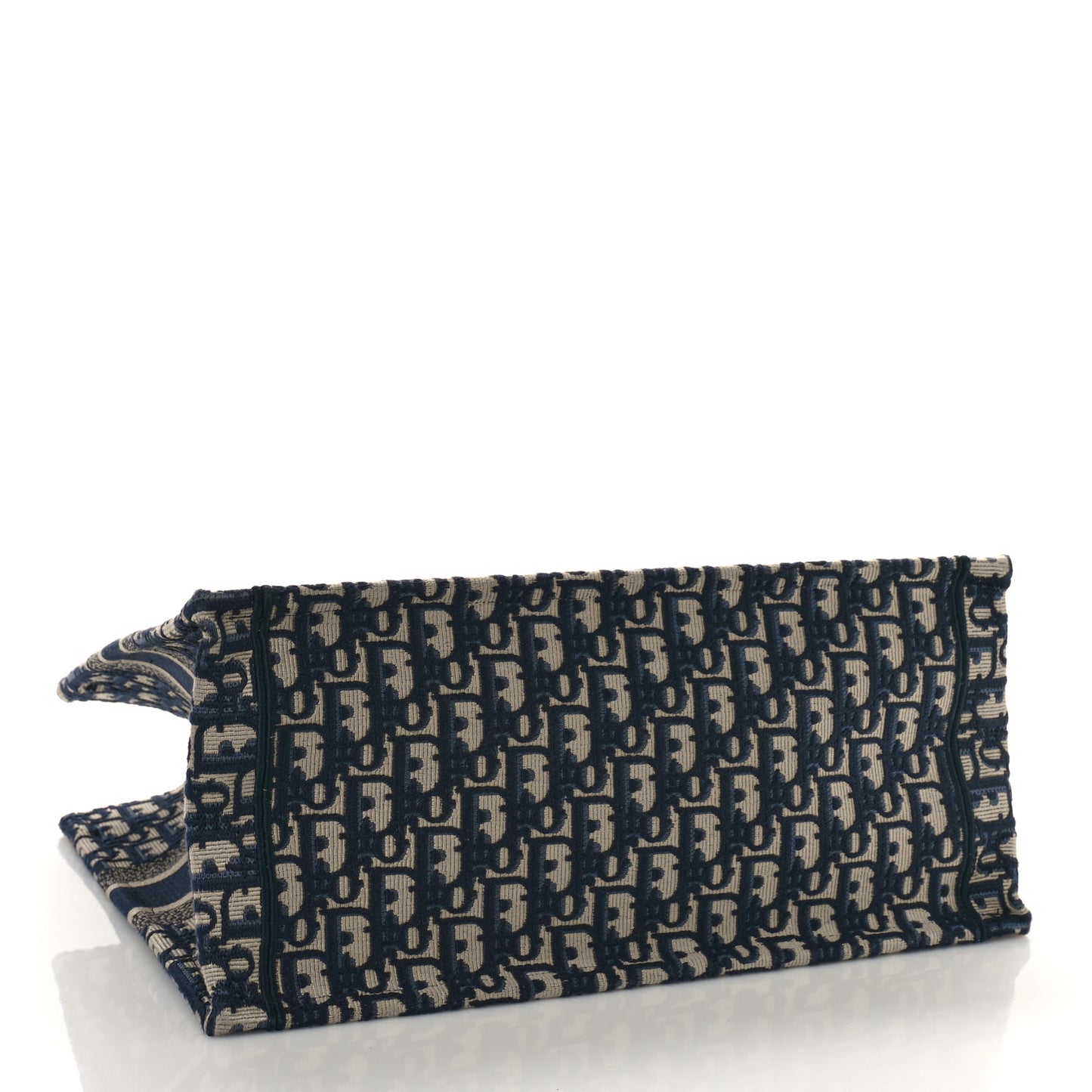 Oblique Medium Book Tote Blue Multicolor