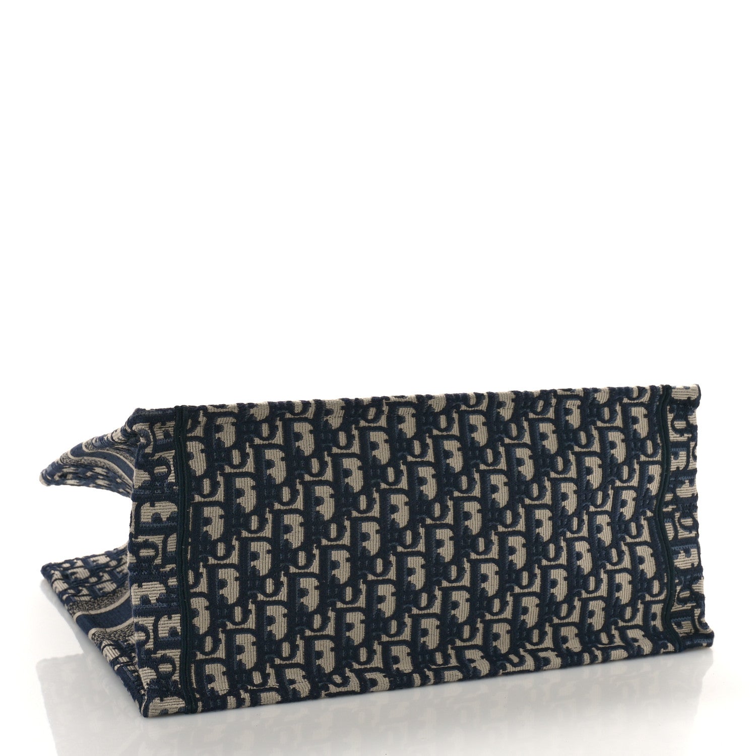 Christian Dior Oblique Medium Book Tote Blue Multicolor 4 of 8