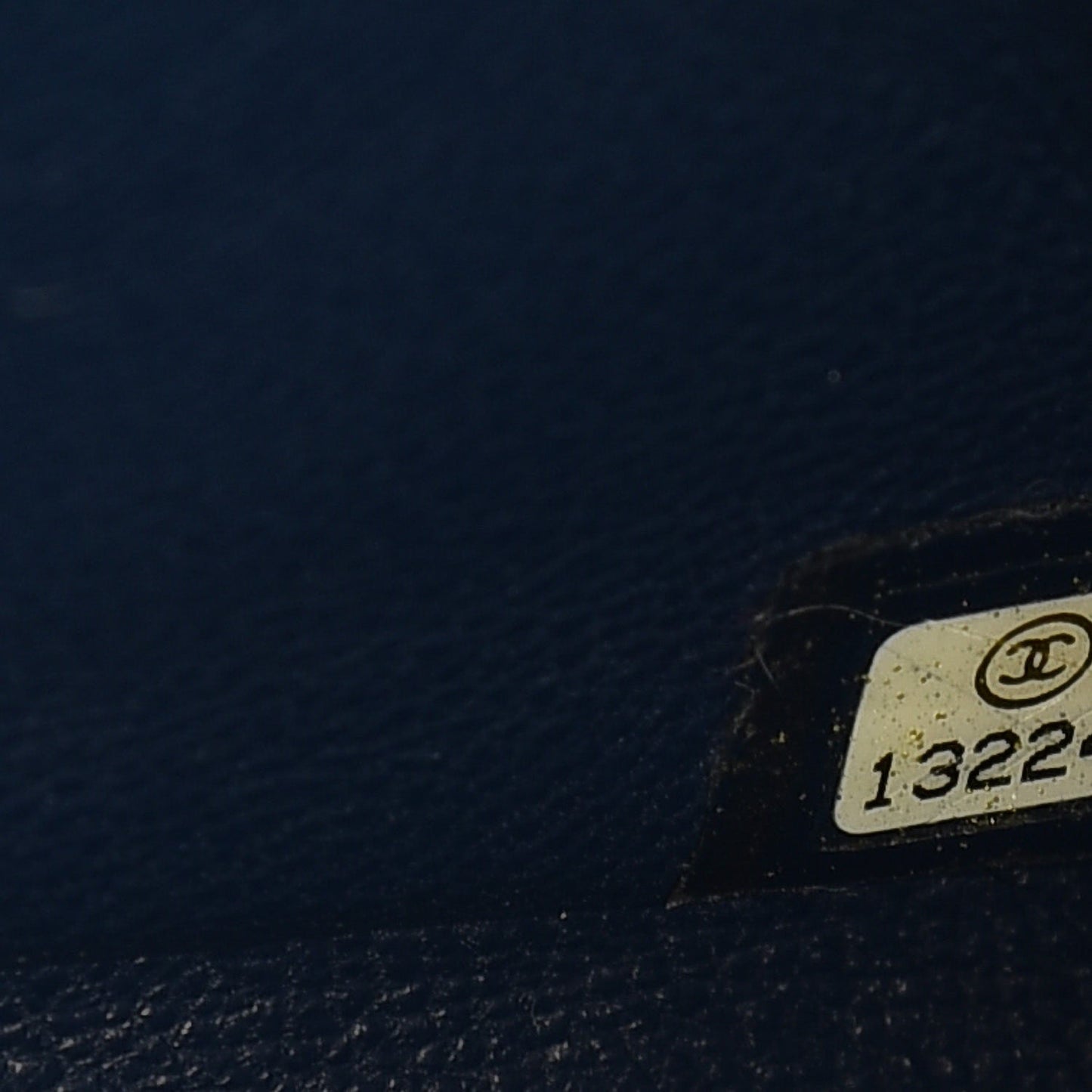 Caviar Quilted Jumbo Single Flap Navy