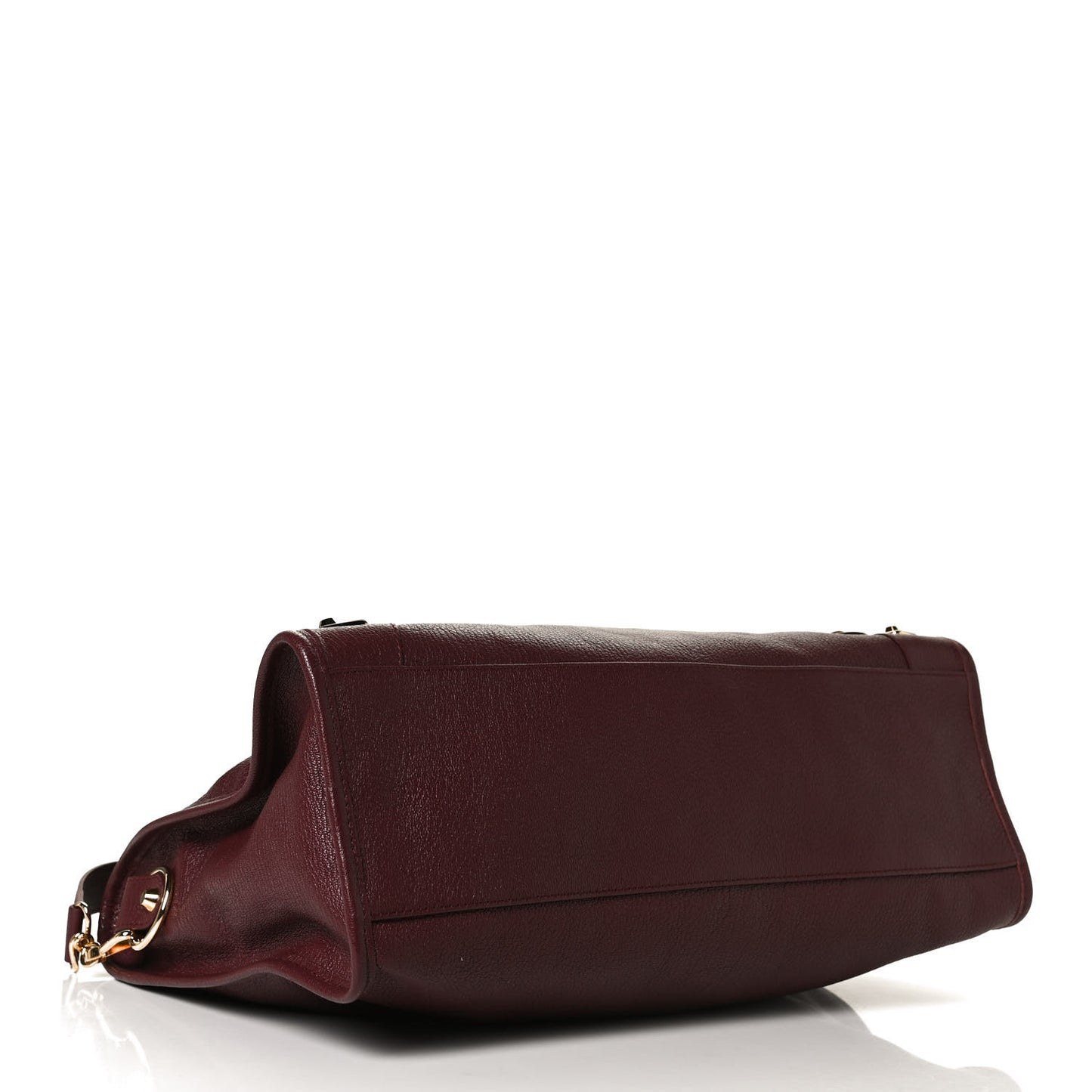 Chevre Gold Metallic Edge Hardware City Cassis