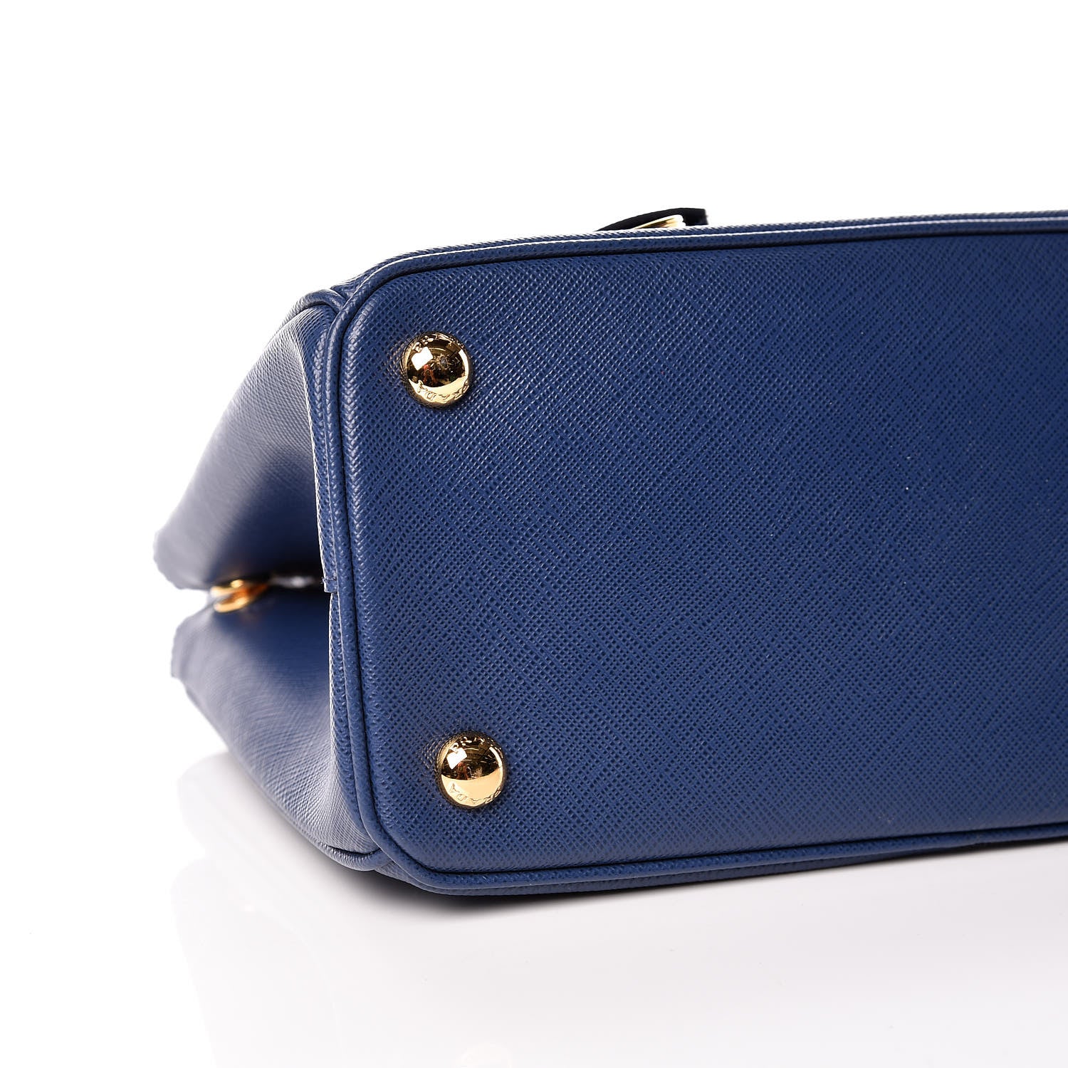 Prada Saffiano Lux Small Galleria Double Zip Tote Bluette 9 of 14