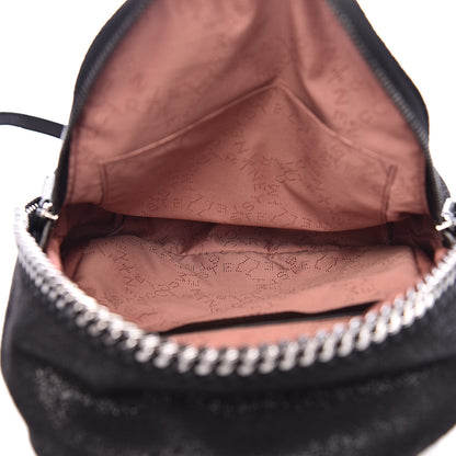 Stella McCartney Shaggy Deer Mini Falabella Backpack Black 5 of 10