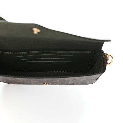 Louis Vuitton Monogram Felicie Strap & Go Kaki 5 of 9
