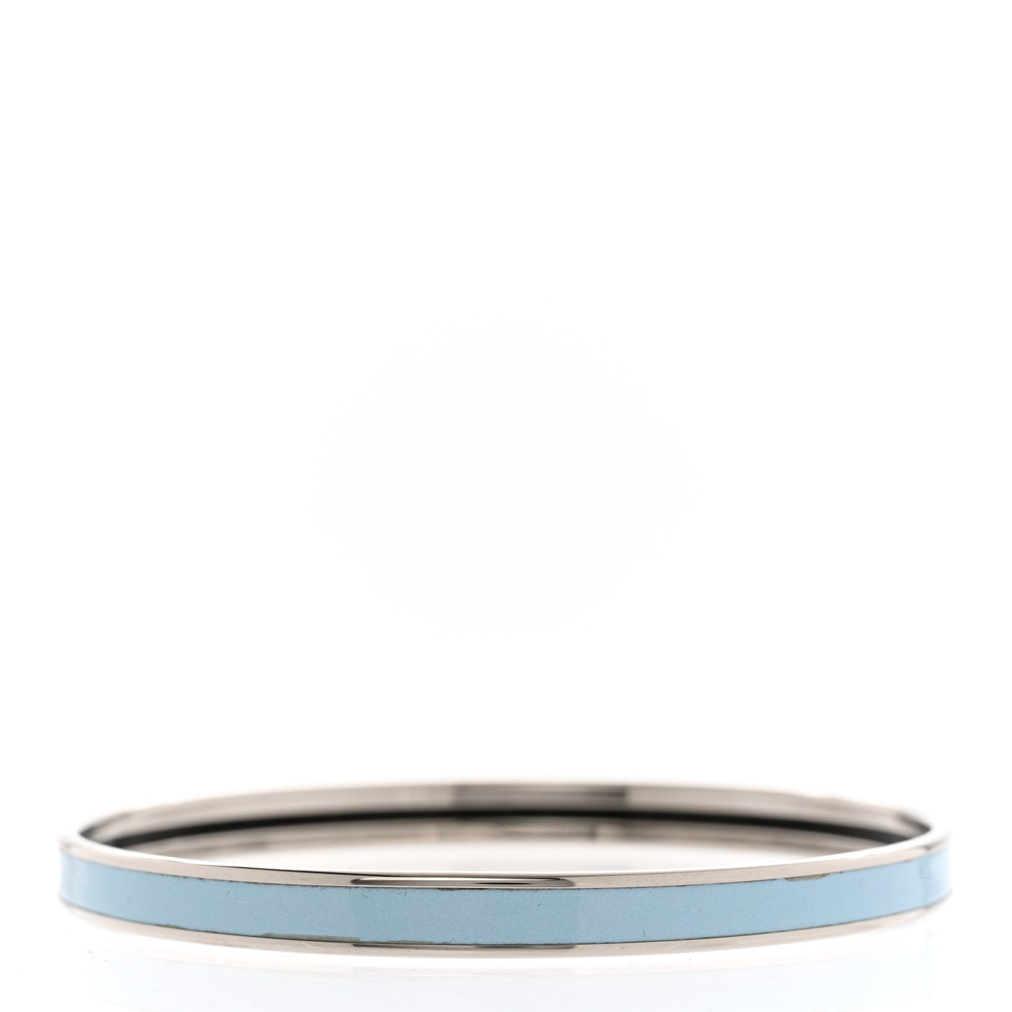 Enamel Printed Extra Narrow Uni Bracelet 65 Bleu Polaire