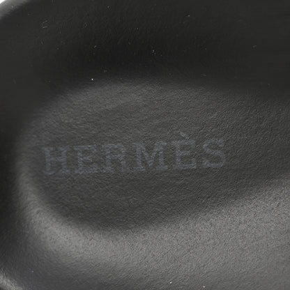 Hermes Calfskin Womens Chypre Sandals 39 Black 8 of 13