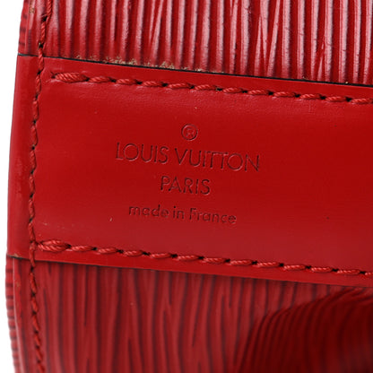 Louis Vuitton Epi Sac D'Epaule Castillan Red 5 of 8