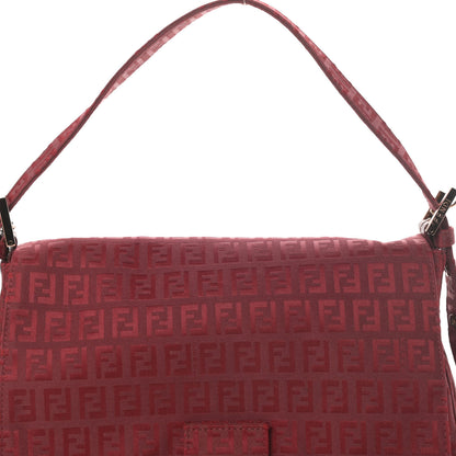 Fendi Zucchino Mama Baguette Red 8 of 11