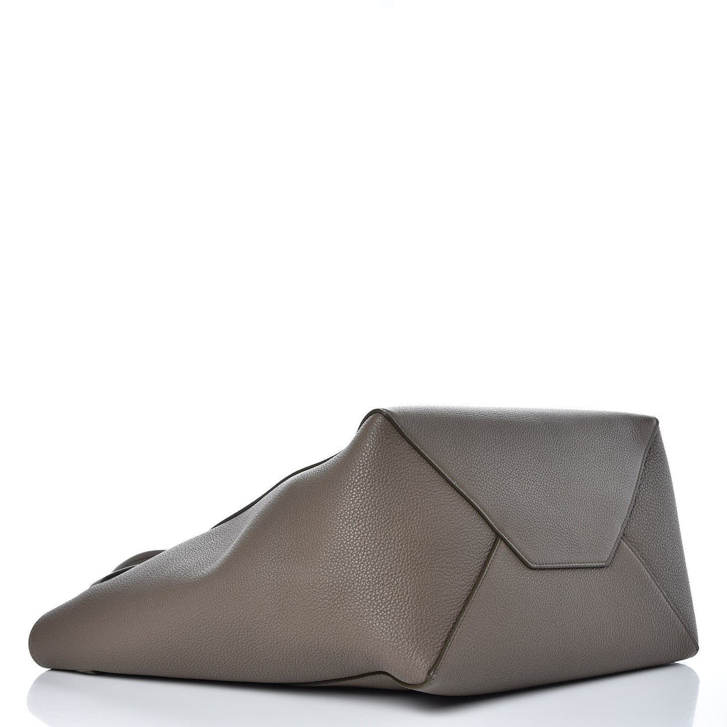 Soft Grained Calfskin Small Belt Cabas Phantom Taupe