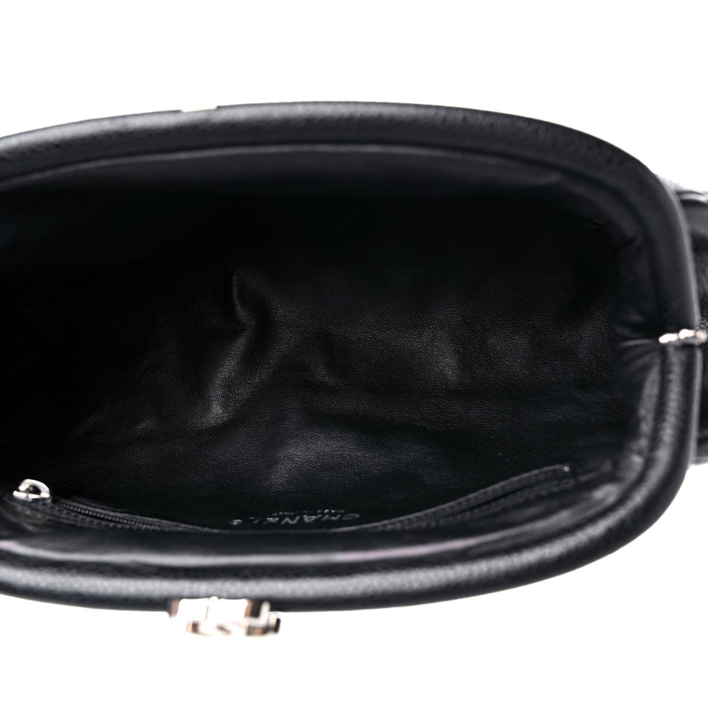 Caviar Quilted Timeless Clutch Black