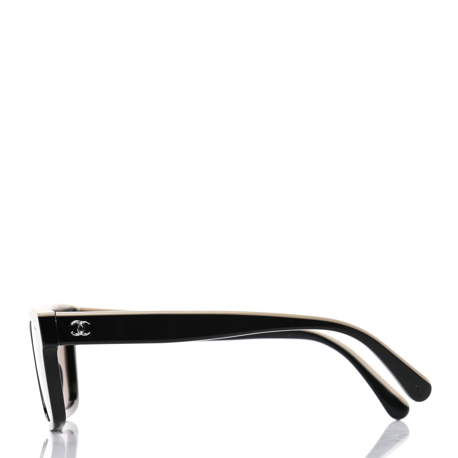 Chanel Acetate Square Sunglasses 5417 Black 3 of 7