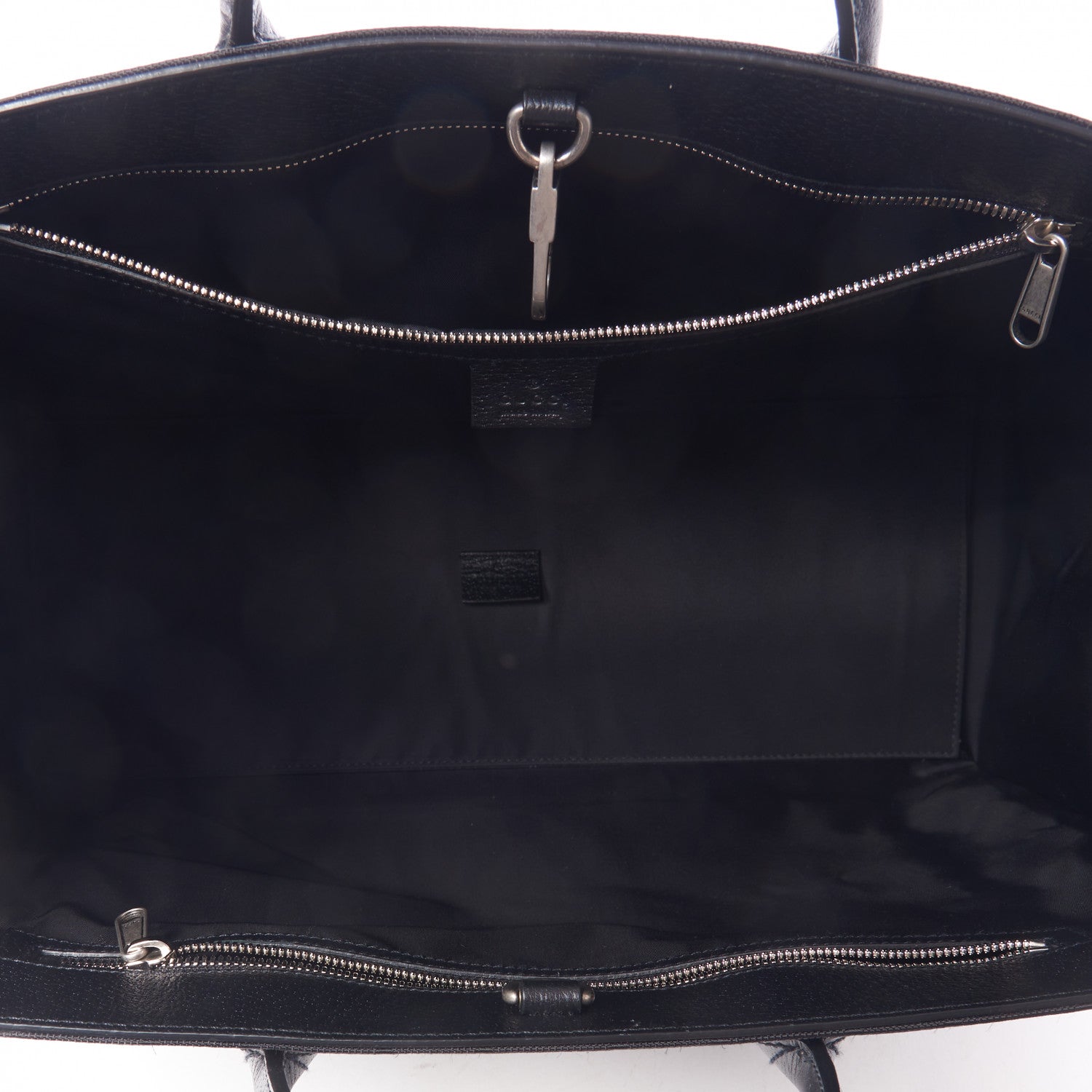 Gucci Econyl Nylon Monogram Large Off The Grid Tote Bag Black 7 of 11