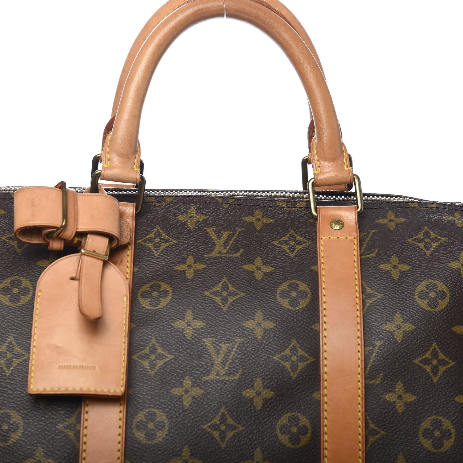 Louis Vuitton Monogram Keepall Bandouliere 55 11 of 12
