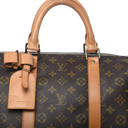 Louis Vuitton Monogram Keepall Bandouliere 55 11 of 12