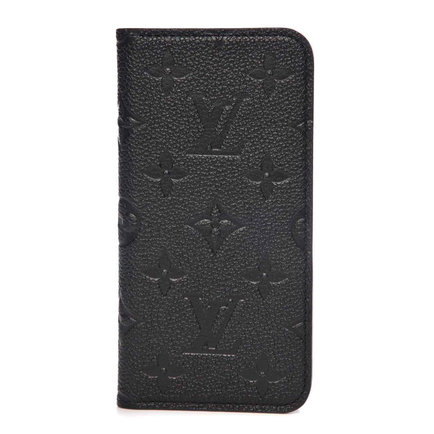 Louis Vuitton Empreinte iPhone X/XS Folio Case Black 1 of 8