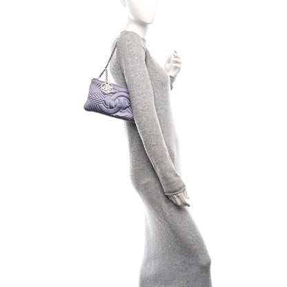 Chanel Satin Camellia Evening Bag Light Purple 2 of 10