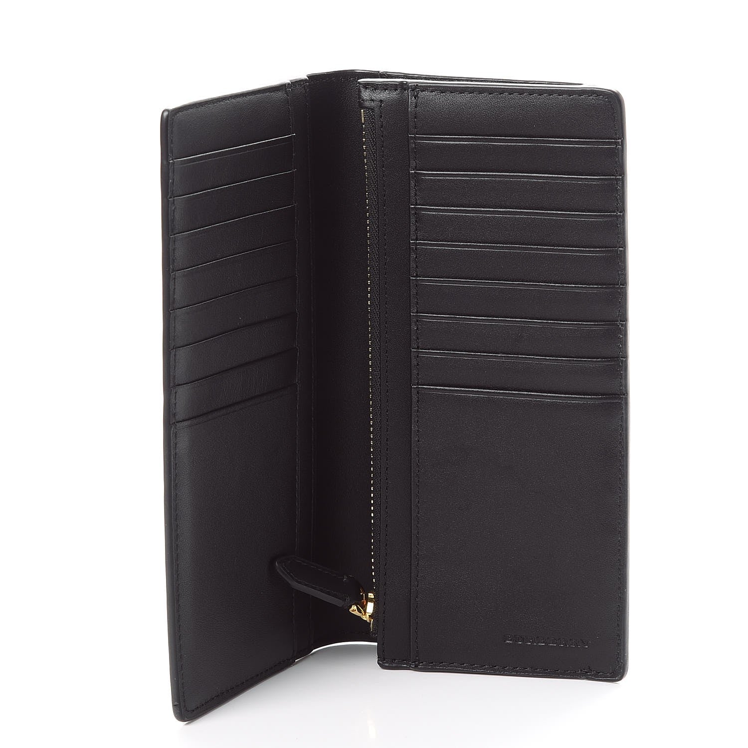 Burberry London Check Continental Wallet Chocolate 5 of 9