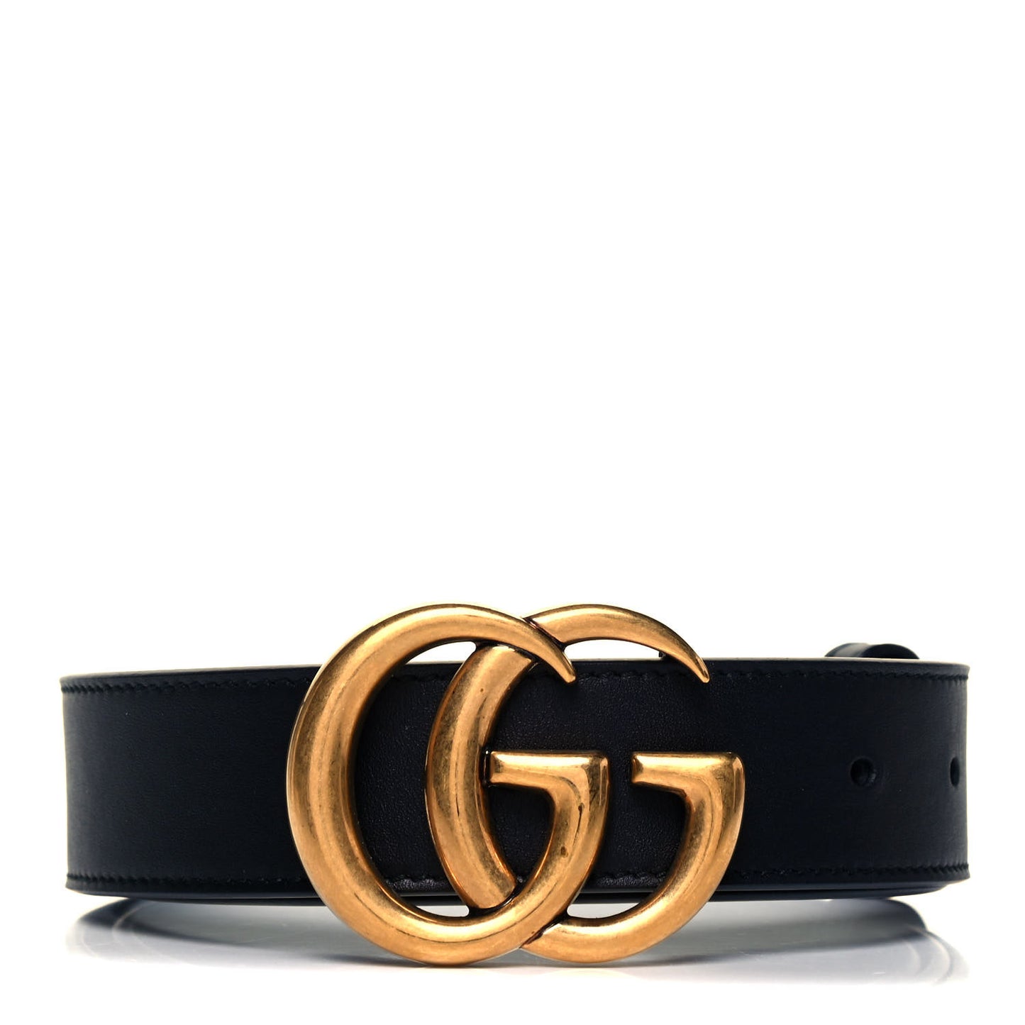 Calfskin Double G 30mm Belt 75 30 Black