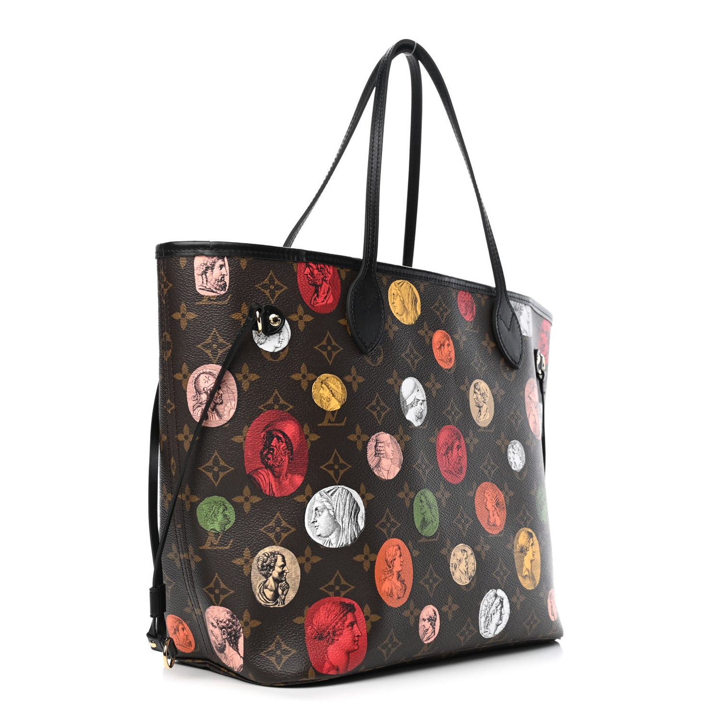 X FORNASETTI Monogram Cameo Neverfull MM
