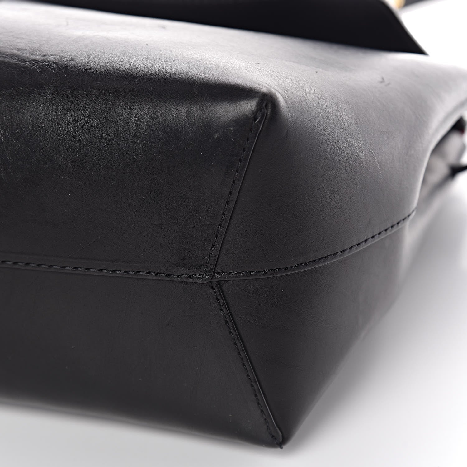 Mansur Gavriel Calfskin Lady Bag Black Flamma 12 of 13