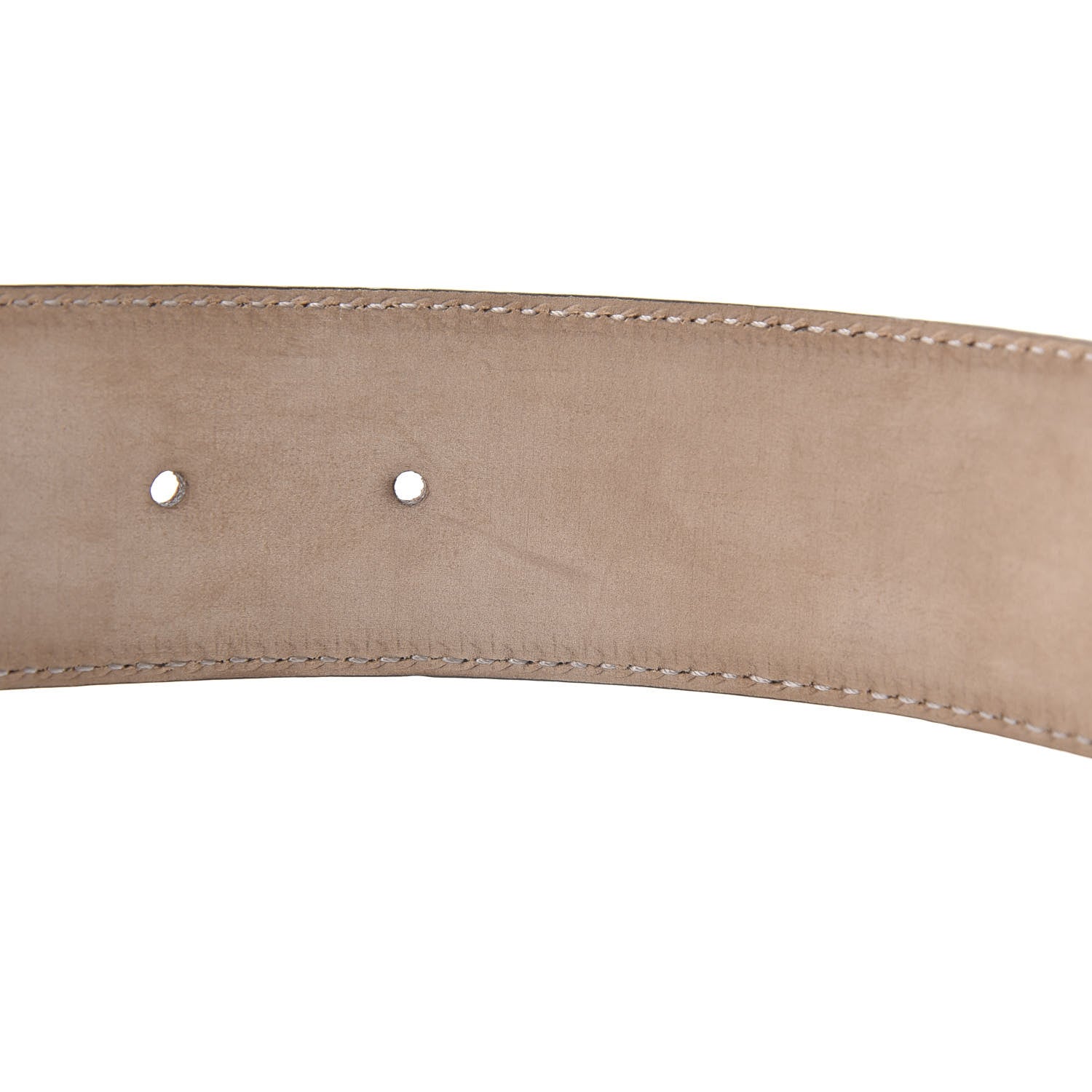 Gucci Guccissima Interlocking G Belt 95 38 Off White 6 of 6