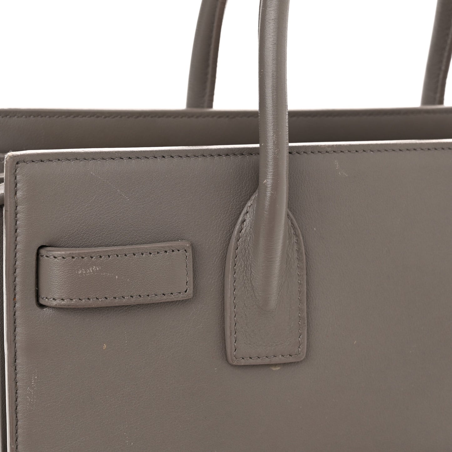Calfskin Baby Sac de Jour Fog