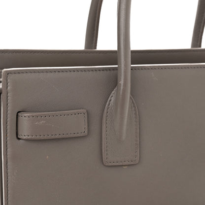 Saint Laurent Calfskin Baby Sac de Jour Fog 12 of 17