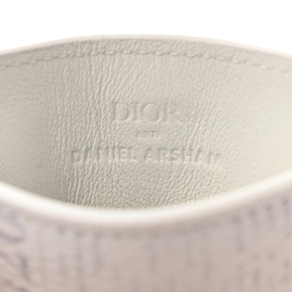 Christian Dior X DANIEL ARSHAM Grained Calfskin Newspaper Phone Holder White 6 of 9
