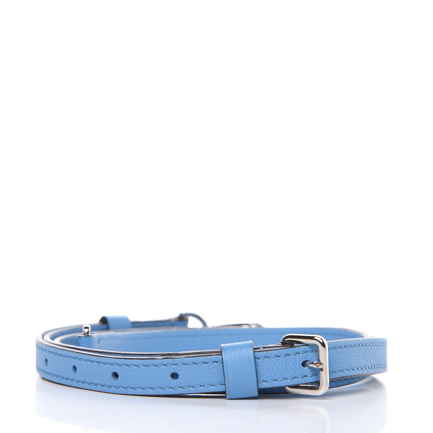 Calfskin Lockit MM Shoulder Strap Bleuet