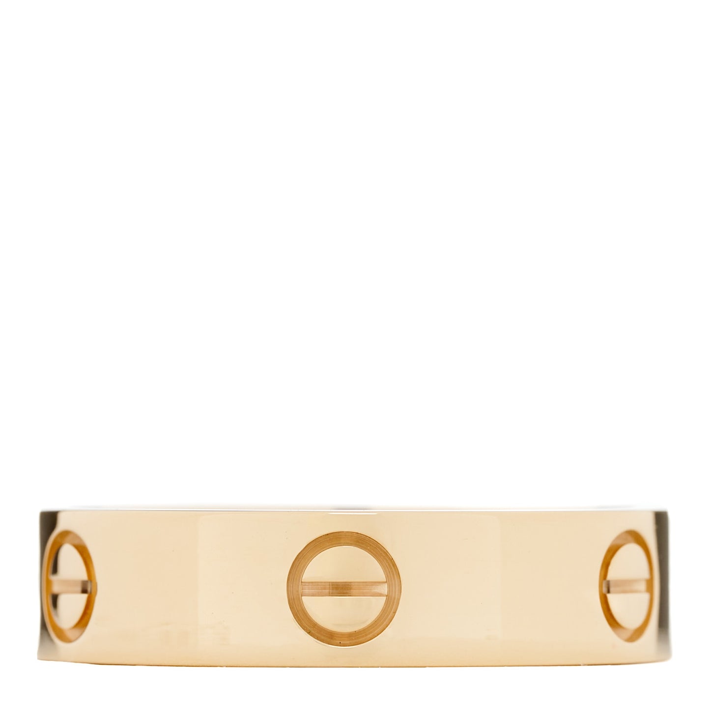18K Yellow Gold 5.5mm LOVE Ring 64 10.75