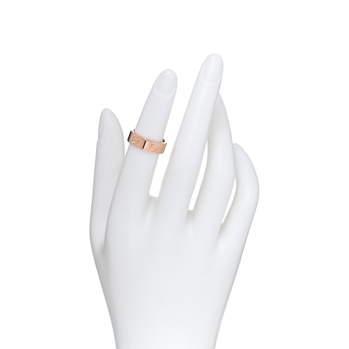 18K Pink Gold 5.5mm LOVE Ring 48 4.5