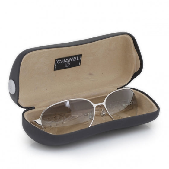 Chanel Crystal Quilted Sunglasses 4102-B 14 of 14