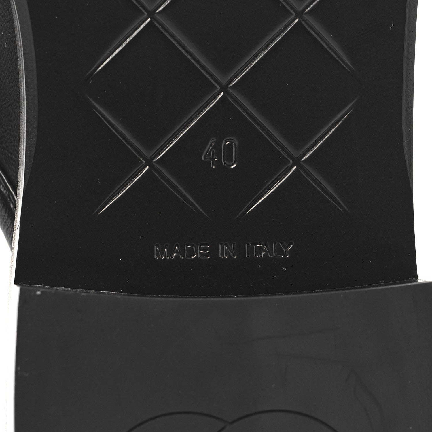 Chanel Lambskin Quilted CC Turnlock Mules 40 Black 8 of 9