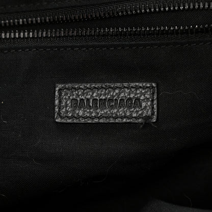 Balenciaga Grained Calfskin Black Hardware Small Neo Classic Hobo Black 6 of 8