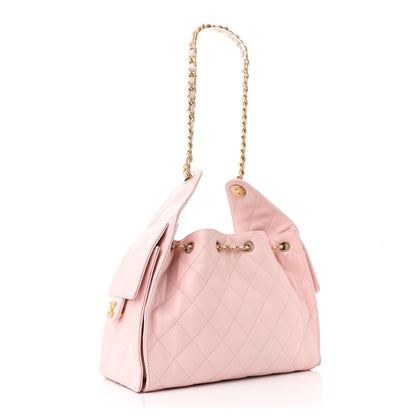 Chanel Caviar Quilted Small Chanel 25 Handbag Light Pink 3 of 10
