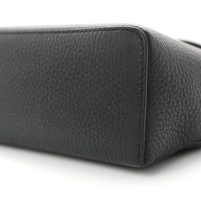Loro Piana Grained Calfskin L19 Extra Pocket Pouch Black 9 of 9