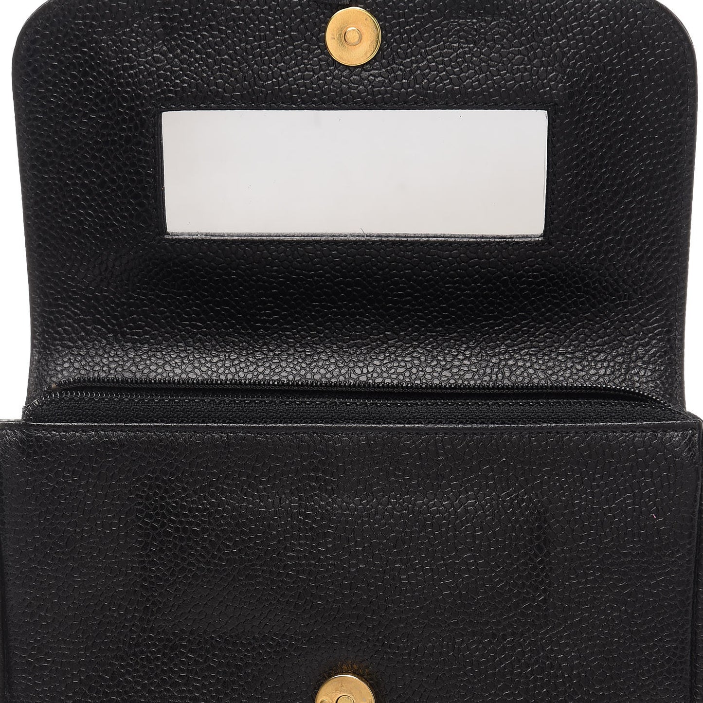 Caviar CC Flap Cosmetic Case Black