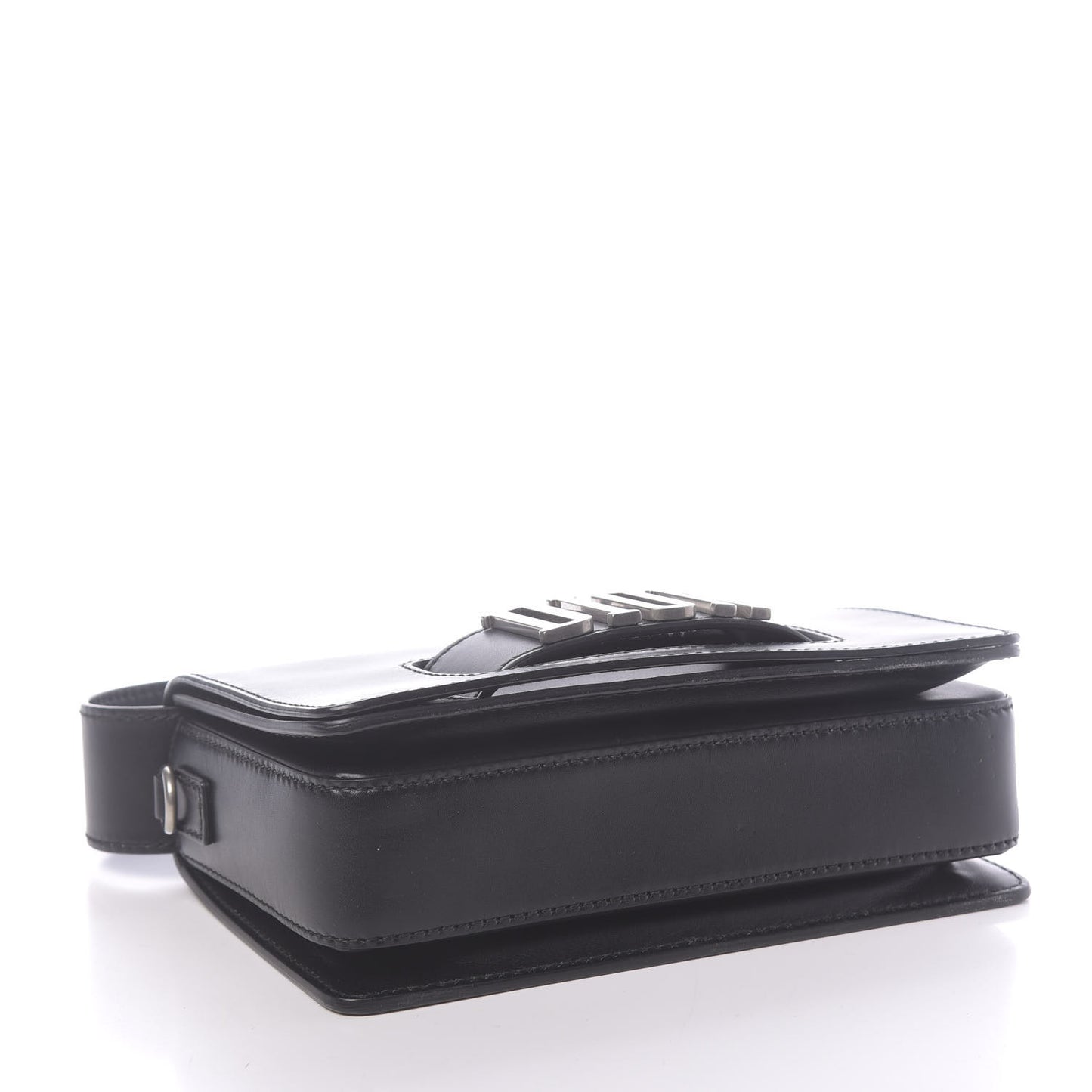 Smooth Calfskin Dio(r)evolution Flap Bag Black