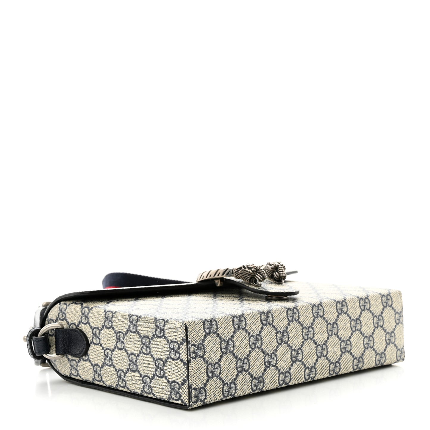 GG Supreme Monogram Dionysus Messenger Bag Beige Blue