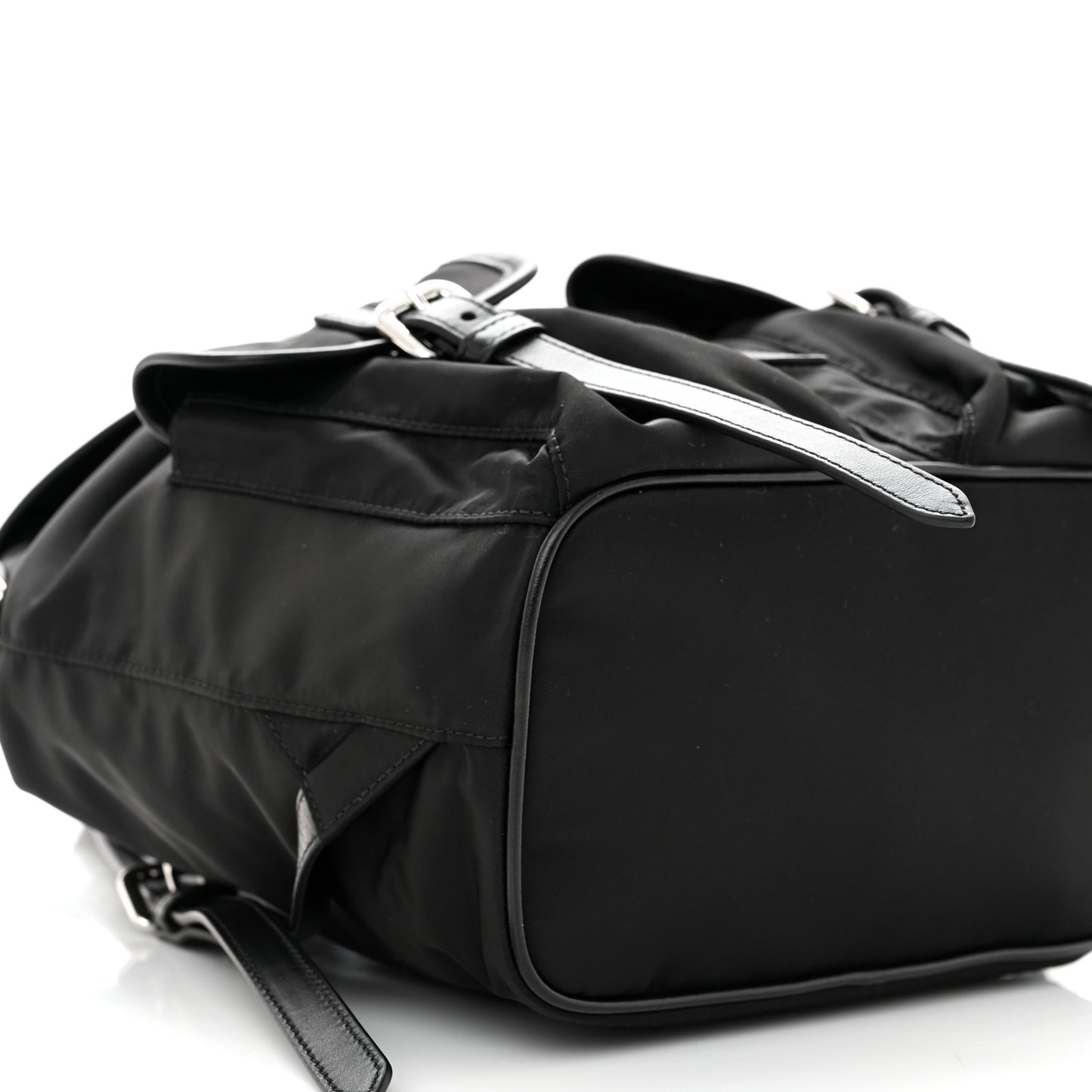 Tessuto Nylon Vitello Backpack Black