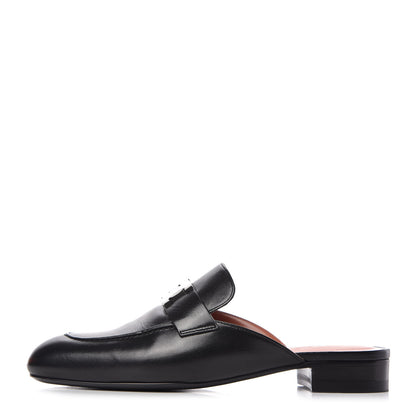 Hermes Goatskin Trocadero Mule 36 Black 1 of 10
