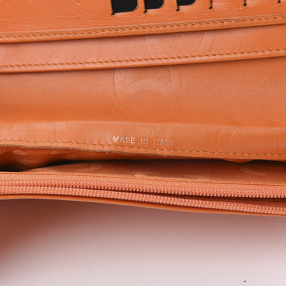 Chanel Calfskin Quilted Cambon Yen Wallet Marron Fonce 7 of 14